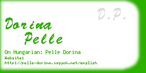 dorina pelle business card